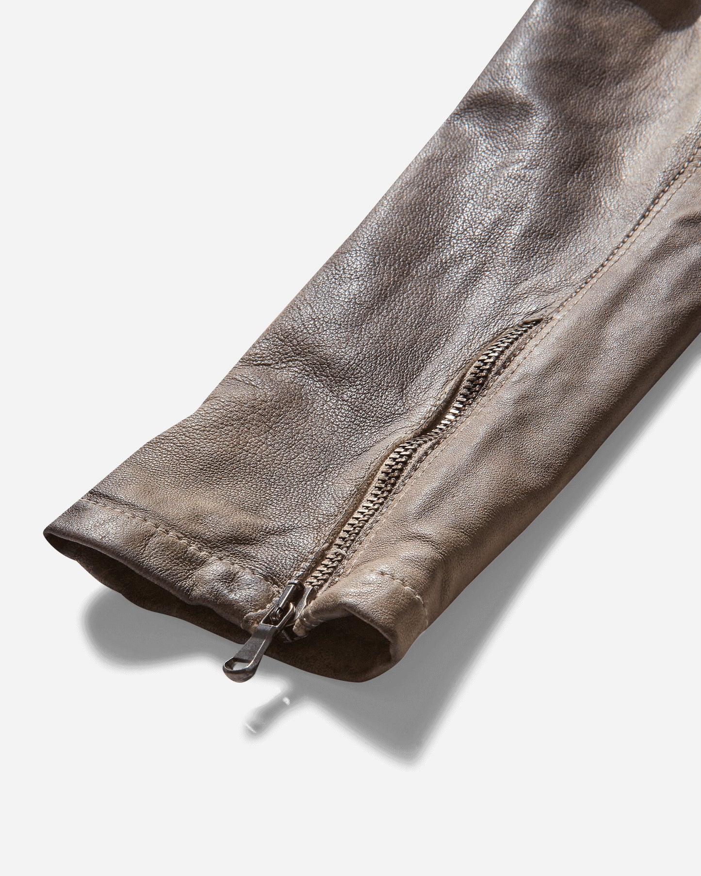 Pezze Vintage Wmns Myskin Faded Leather Blazer Brown Coats and Jackets Leather Jackets 0572412 1