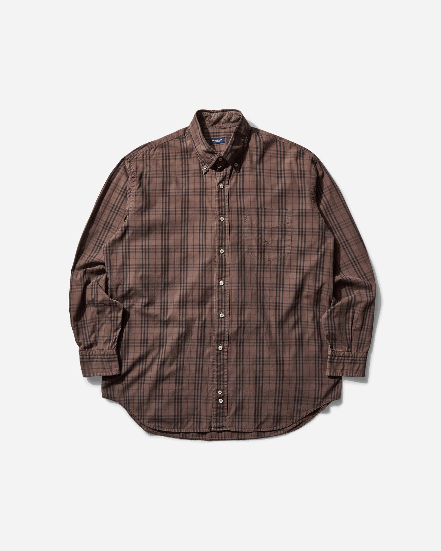 Pezze Vintage Burberry Brown Shirt Brown Shirts Longsleeve Shirt 27249 1