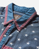 Pezze Vintage Stars Denim Shirt Blue Shirts Longsleeve Shirt 27244 1