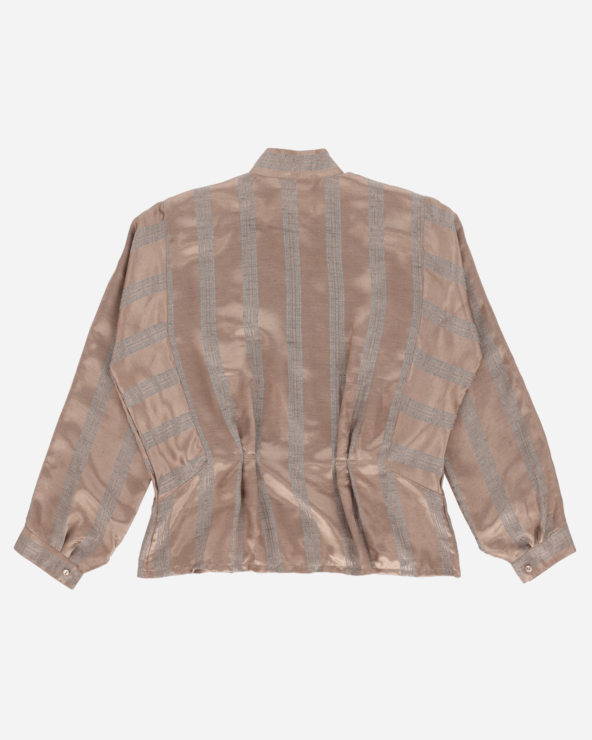 Pezze Vintage Wmns Caprice Brown Shirt With Chest Pocket Beige Shirts Longsleeve Shirt 0272416 1
