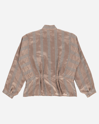 Pezze Vintage Wmns Caprice Brown Shirt With Chest Pocket Beige Shirts Longsleeve Shirt 0272416 1