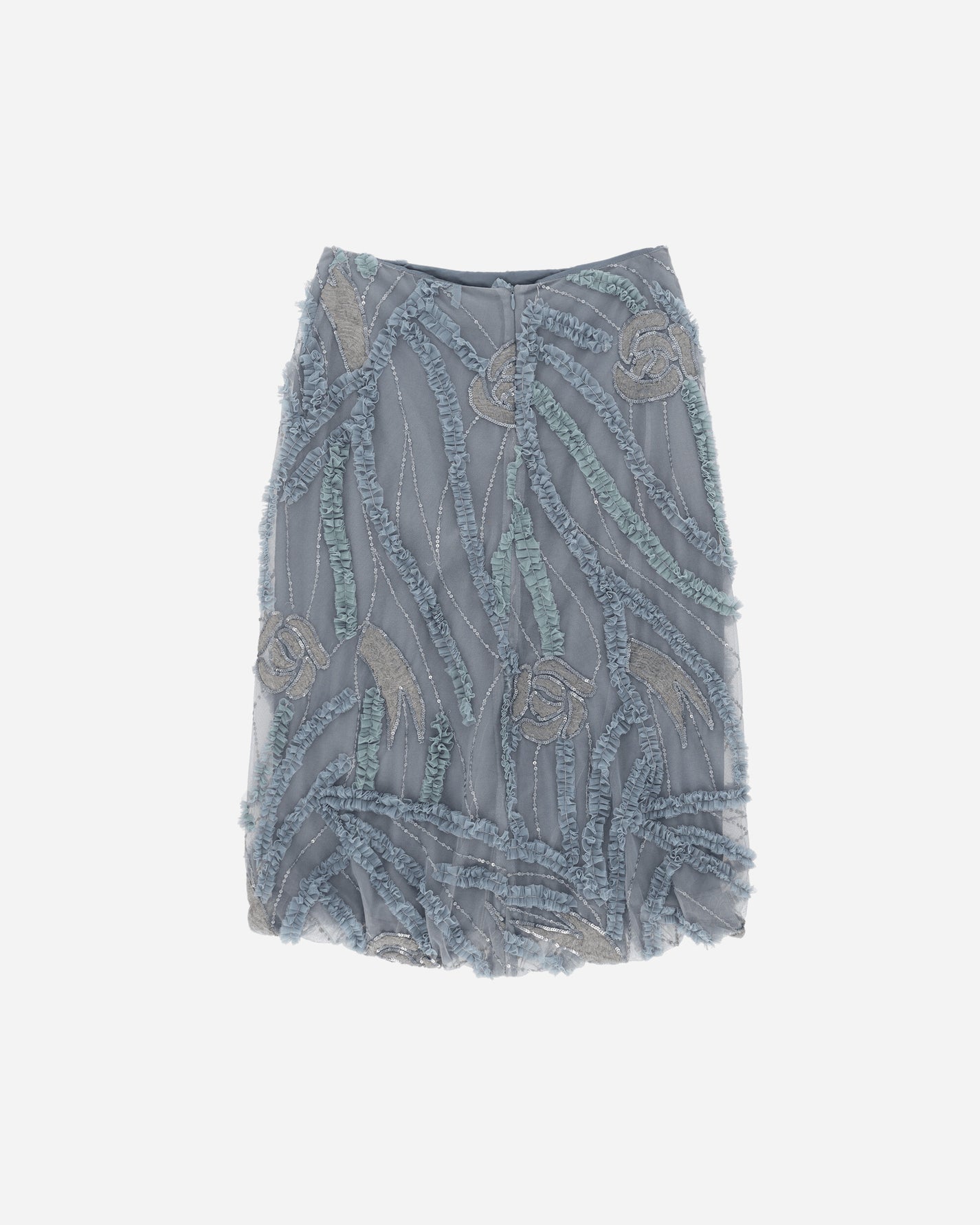 Pezze Vintage Wmns Light Blue Tulle Skirt Blue Skirts Maxi 0772425 1