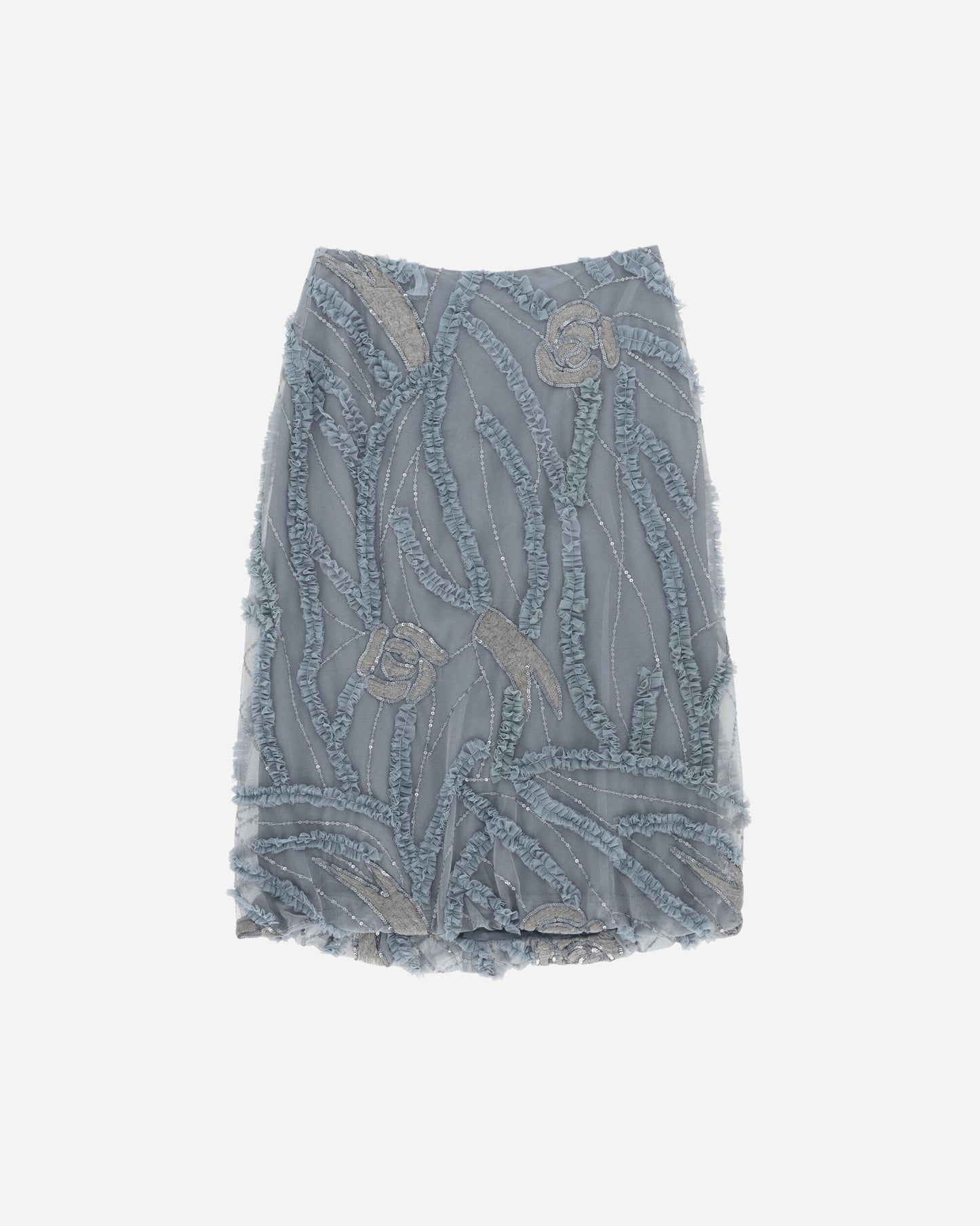 Pezze Vintage Wmns Light Blue Tulle Skirt Blue Skirts Maxi 0772425 1