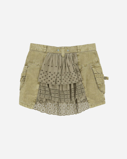 Pezze Vintage Wmns Fornarina Mini Skirt From The 00S Green Skirts Mini 077249 1
