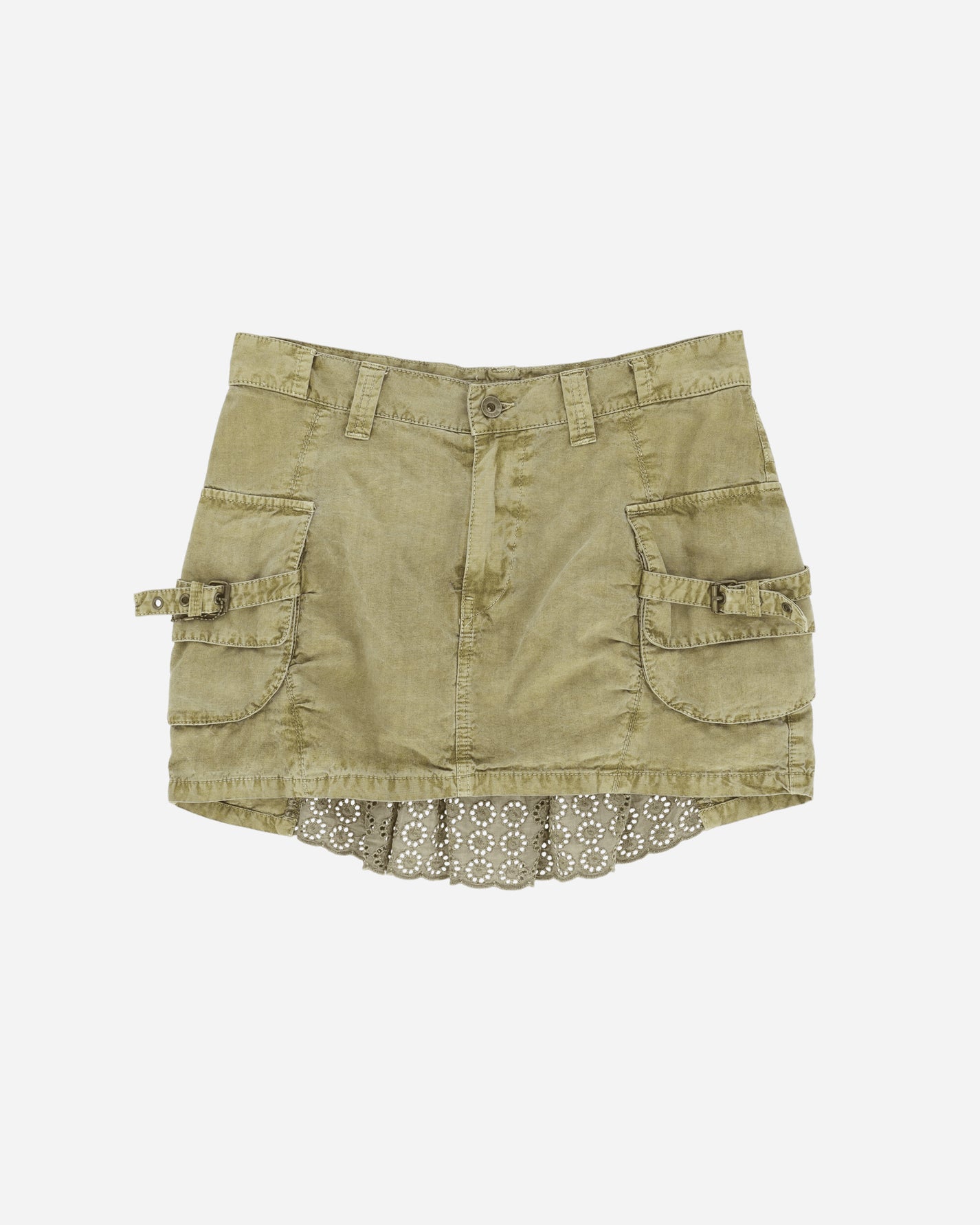 Pezze Vintage Wmns Fornarina Mini Skirt From The 00S Green Skirts Mini 077249 1