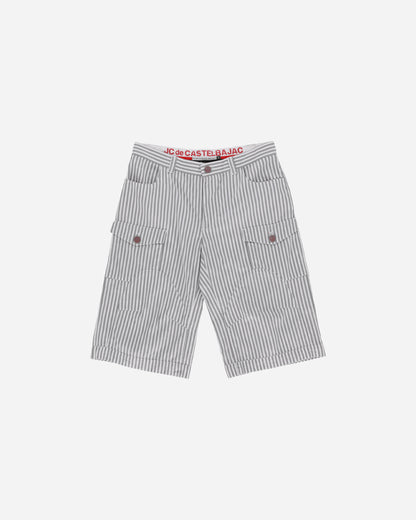 Pezze Vintage Jc De Castelbajac Striped Shorts White Shorts Short 572421 1