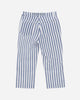 Pezze Vintage Wmns Marithé François Girbaud Striped Capri Trousers Blue Shorts Short 0772419 1