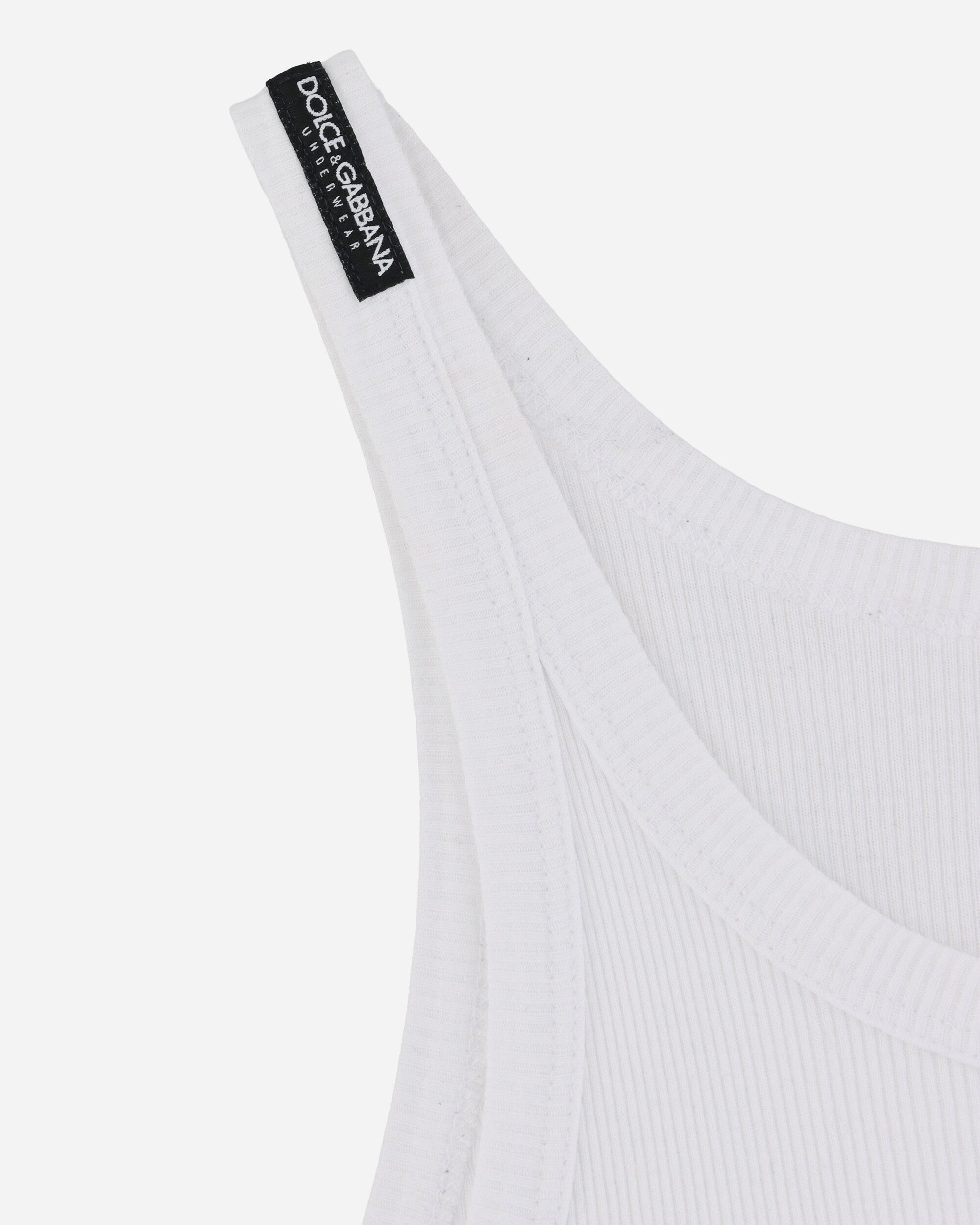 Pezze Vintage Wmns Dolce & Gabbana Tank Top White T-Shirts Shortsleeve 0172430 1