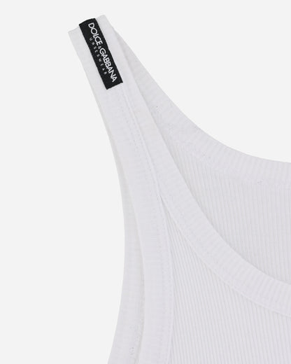 Pezze Vintage Wmns Dolce & Gabbana Tank Top White T-Shirts Shortsleeve 0172430 1