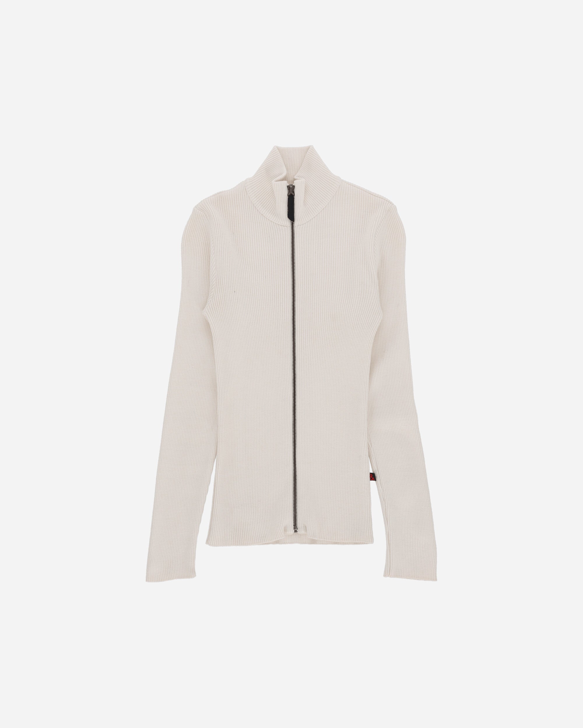 Pezze Vintage Wmns Dolce & Gabbana Knit Top With Zipper White Knitwears Sweaters 037243 1