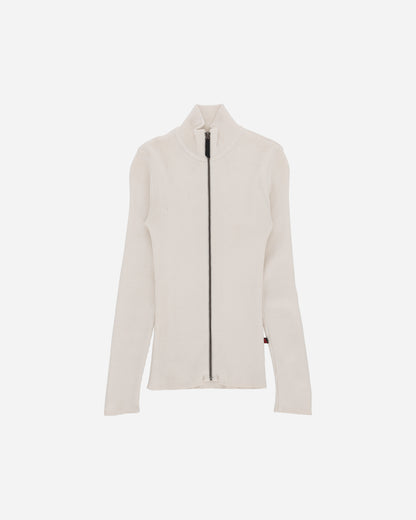 Pezze Vintage Wmns Dolce & Gabbana Knit Top With Zipper White Knitwears Sweaters 037243 1