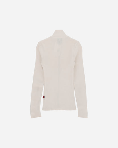 Pezze Vintage Wmns Dolce & Gabbana Knit Top With Zipper White Knitwears Sweaters 037243 1