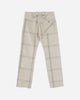 Pezze Vintage Diesel Deadstock Checked Beige Trousers With Belt White Pants Trousers 572422 1