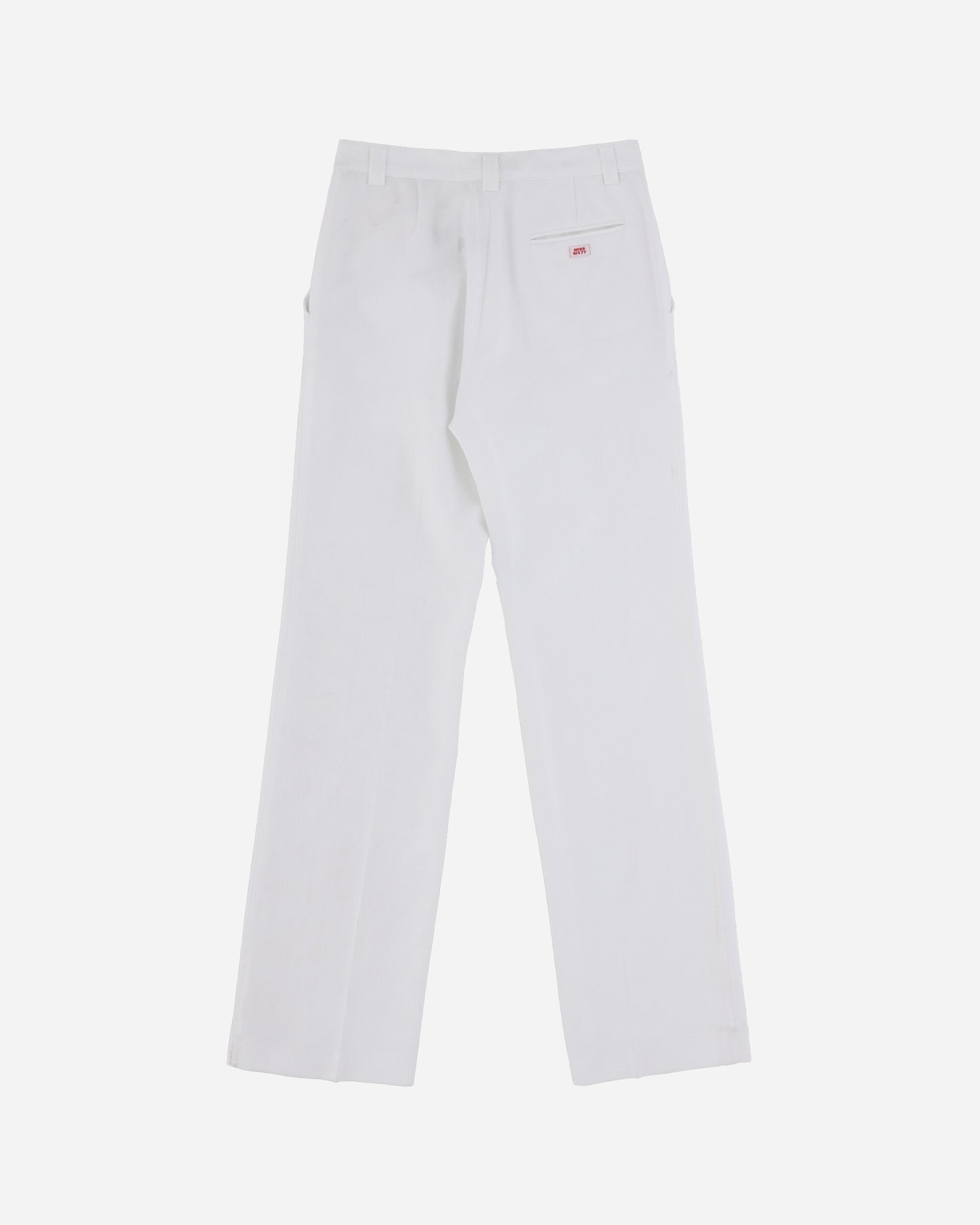 Pezze Vintage Wmns Miss Sixty Deadstock White Trousers White Pants Trousers 0672434 1