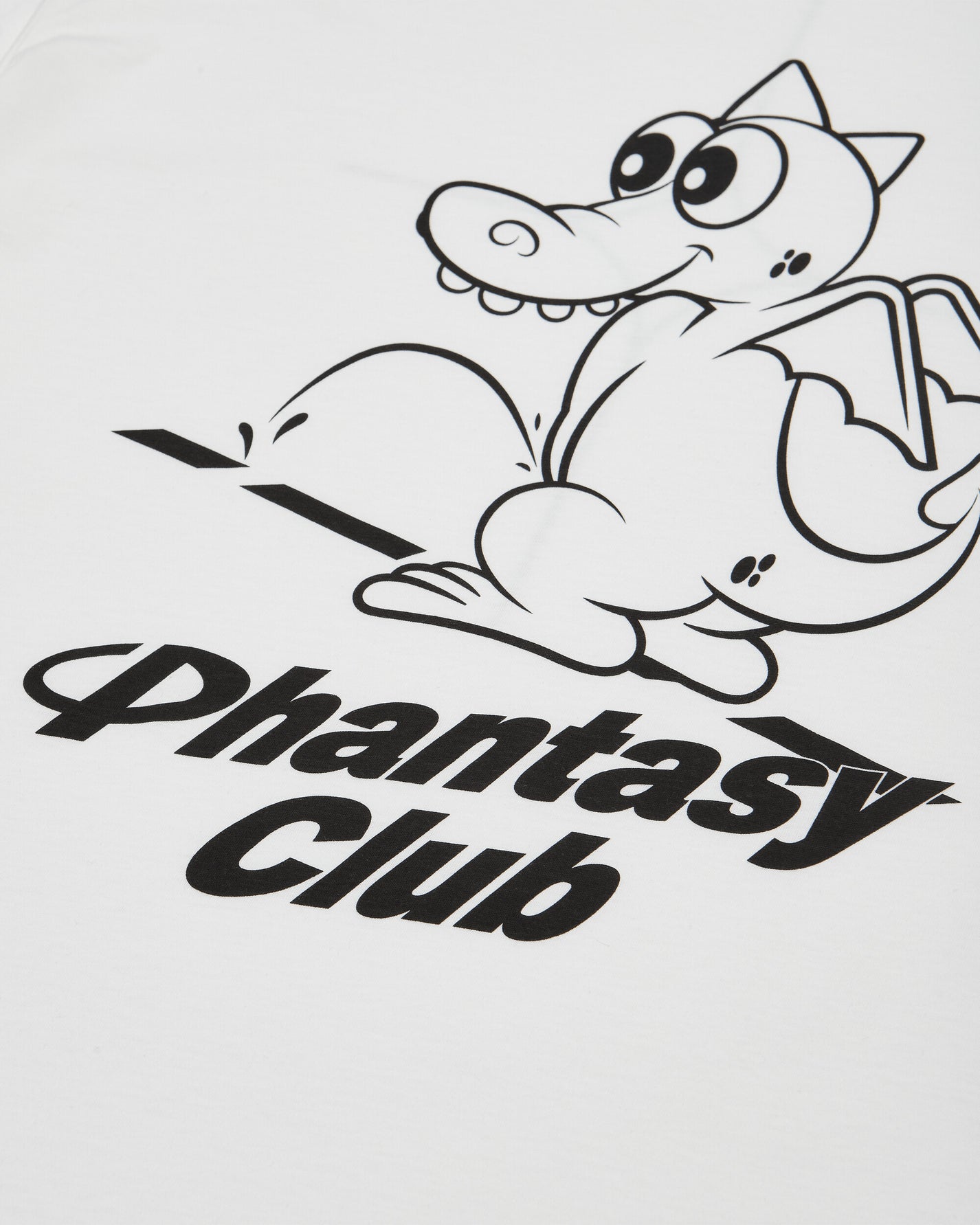 Phantasy Club Dragon Tee Off White T-Shirts Top WBMW003FA03 WHT0034