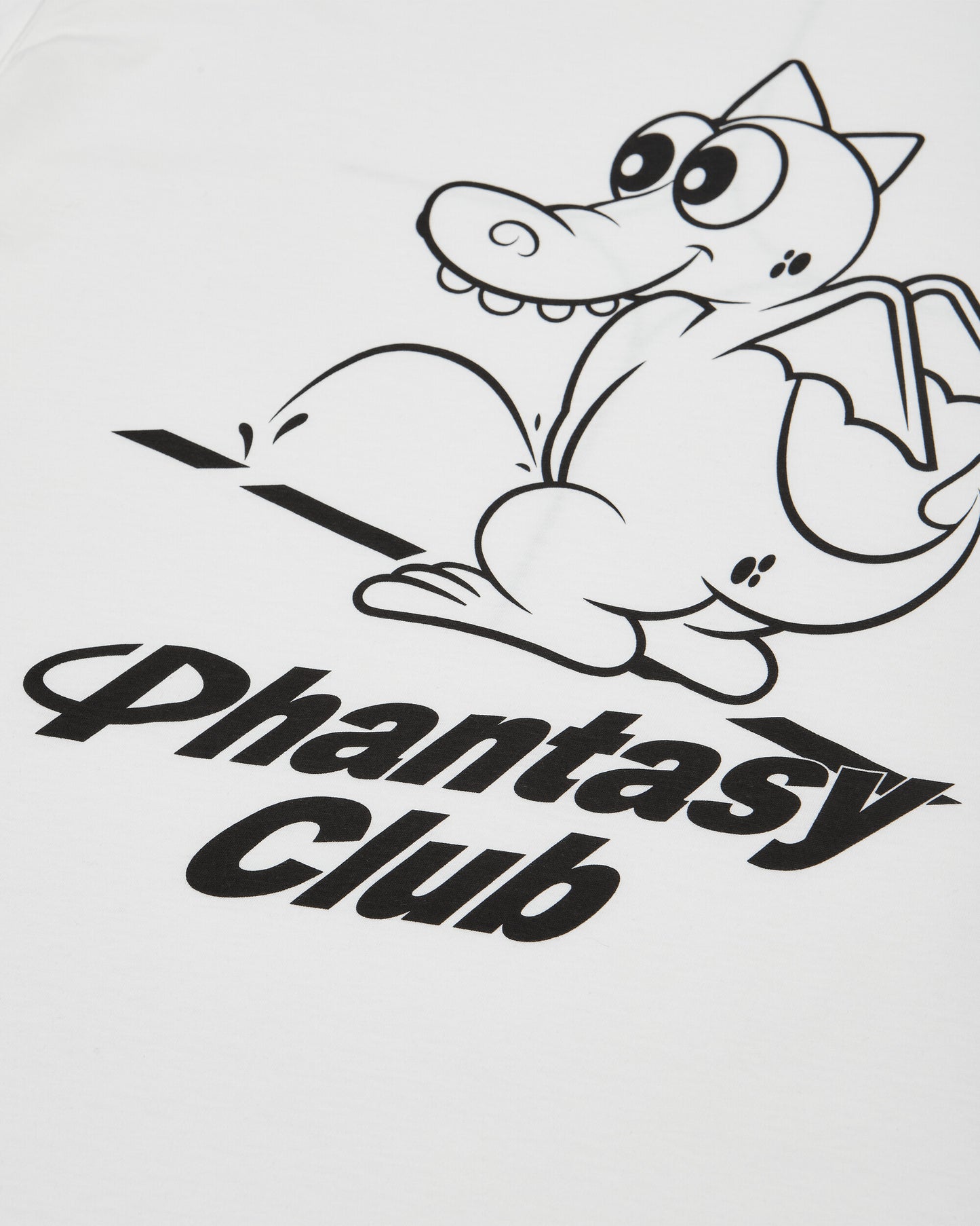 Phantasy Club Dragon Tee Off White T-Shirts Top WBMW003FA03 WHT0034