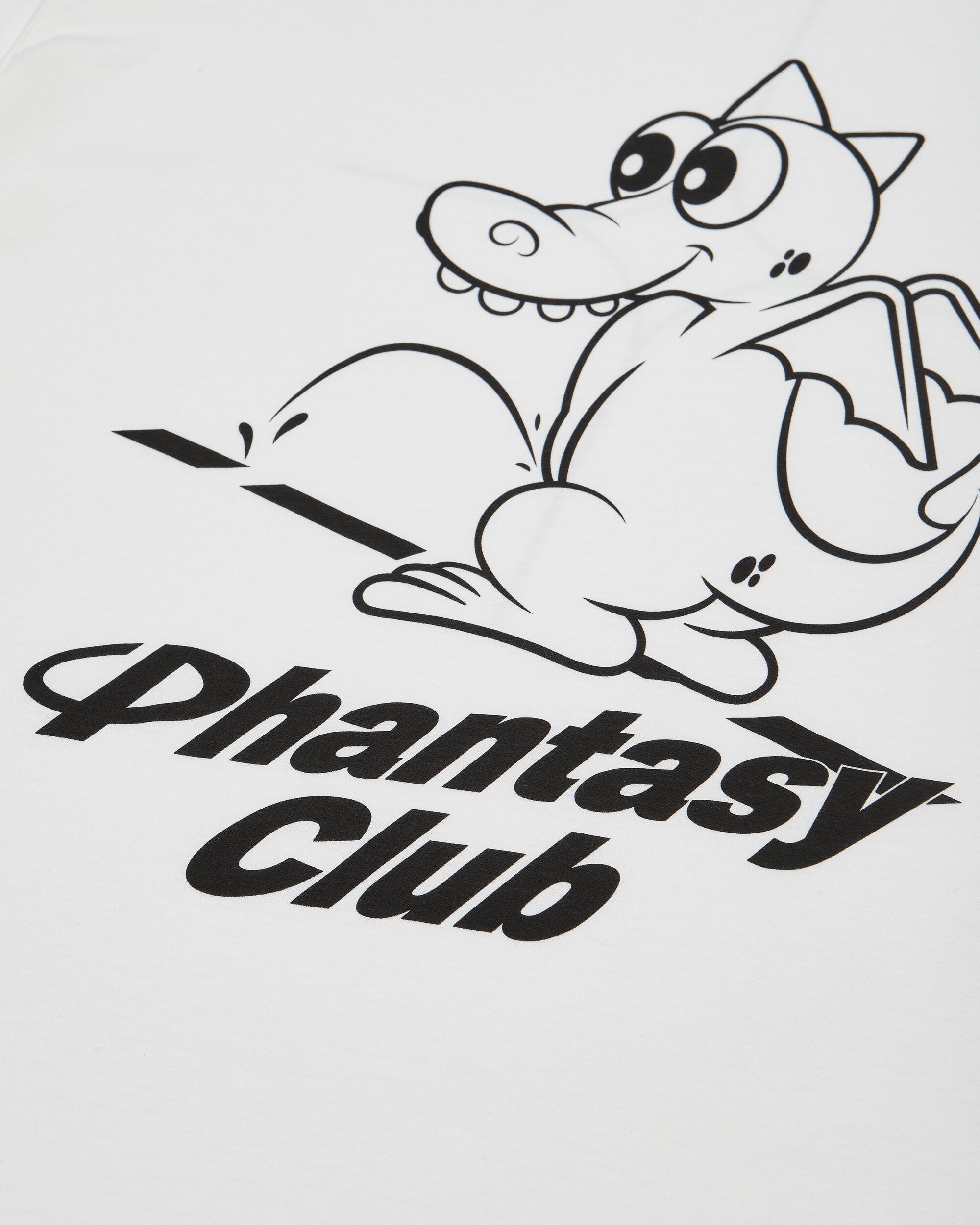 Phantasy Club Dragon Tee Off White T-Shirts Top WBMW003FA03 WHT0034