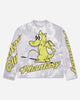 Phantasy Club Halcyon LS Mesh Top Dragon White T-Shirts Top WBMW074JY41 WTH0001