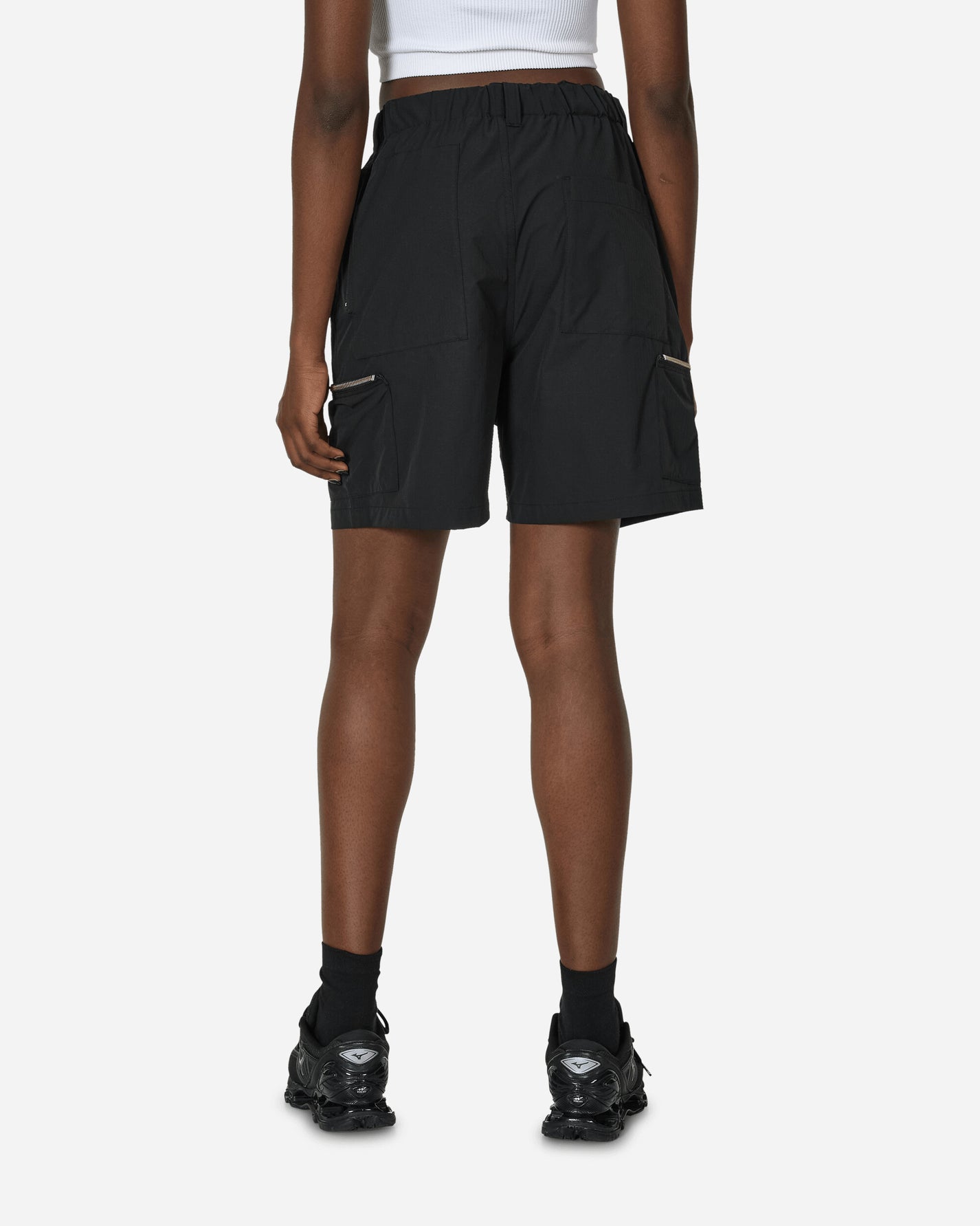 Phingerin Pockets Shorts Black Shorts Cargo Short PD-241-SBT-011 B