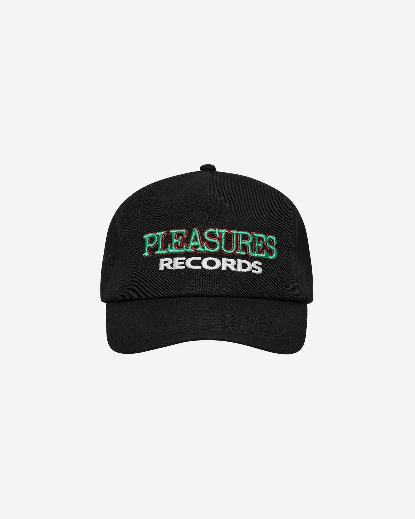 Pleasures Records Snapback Black Hats Caps 9508018 BLACK