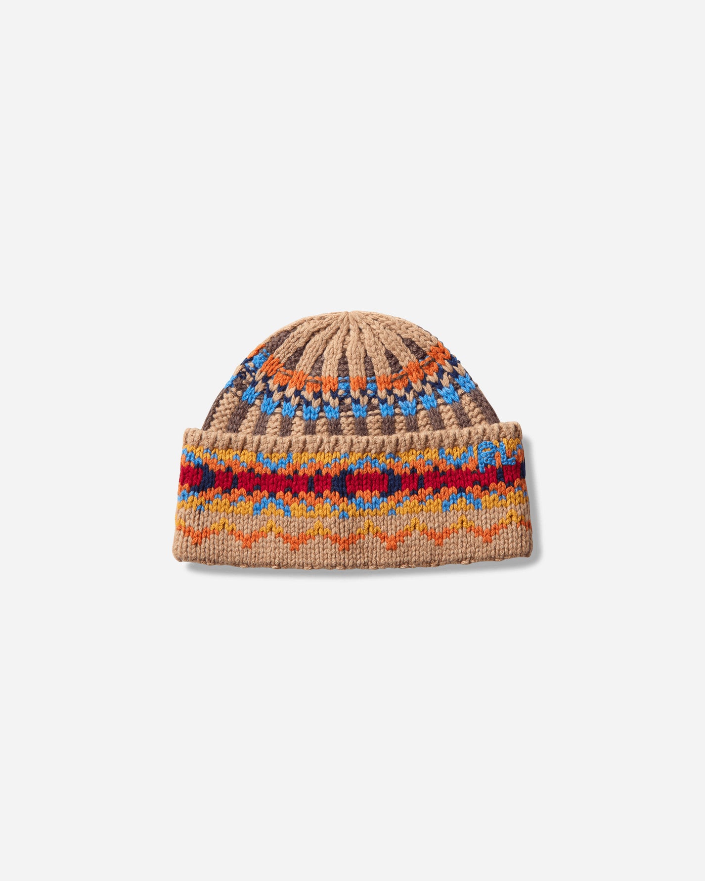 Polo Ralph Lauren Geo Rib Bni Hat Tan Multi Hats Beanies 449P20268001 TANMULTI
