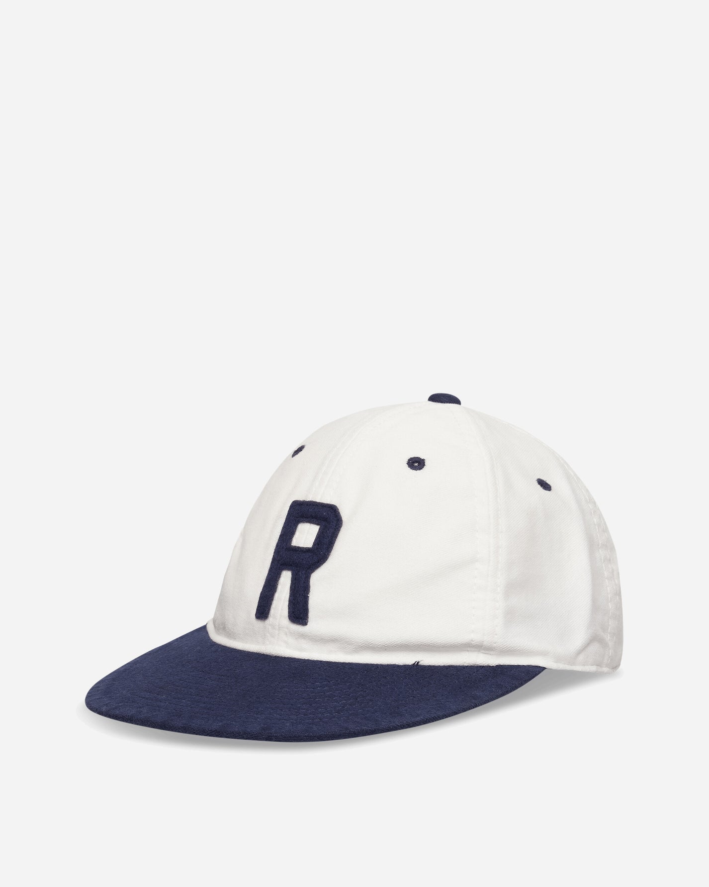 Polo Ralph Lauren Auth Bball H Cap Hat White/Navy Hats Caps H-CAP-HAT WHTNVY