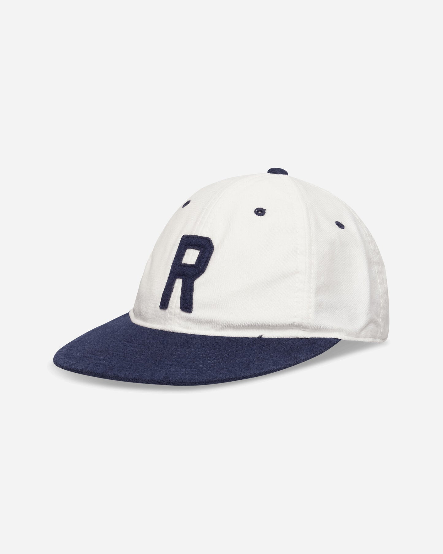 Polo Ralph Lauren Auth Bball H Cap Hat White/Navy Hats Caps H-CAP-HAT WHTNVY