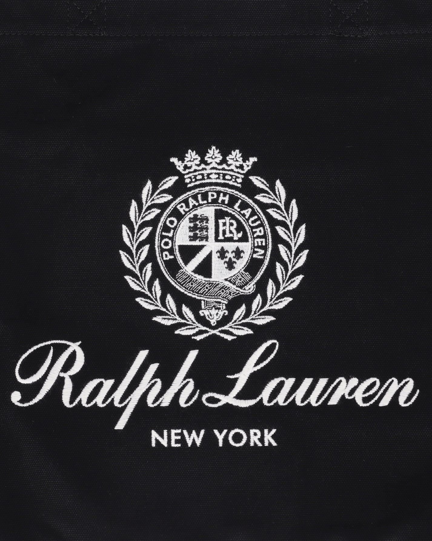 Polo Ralph Lauren Logo Tote Tote Large Black Bags and Backpacks Tote Bags 405P16989002 BLACK