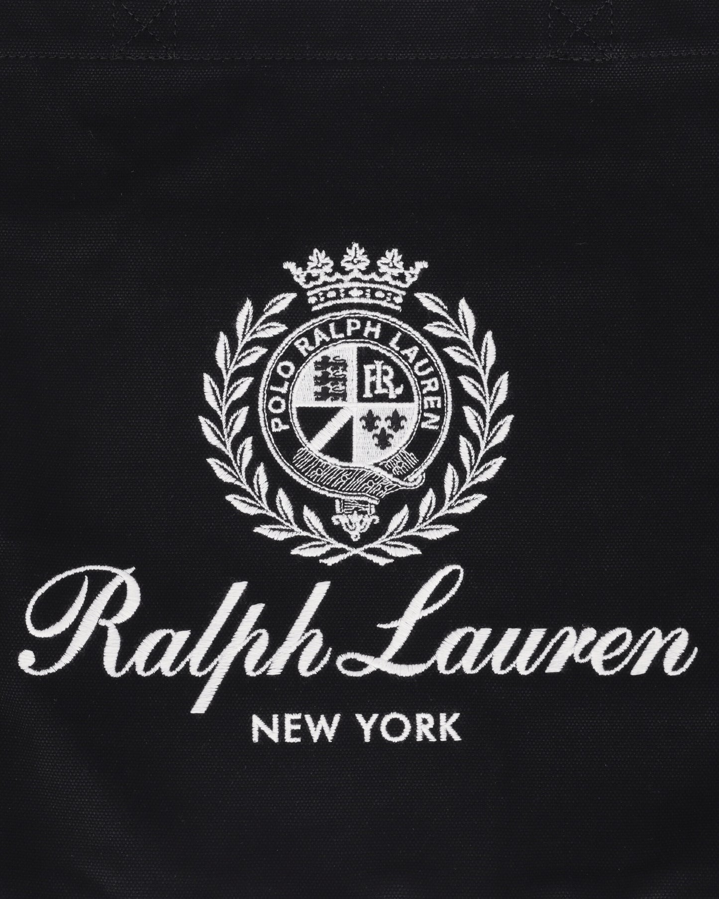 Polo Ralph Lauren Logo Tote Tote Large Black Bags and Backpacks Tote Bags 405P16989002 BLACK