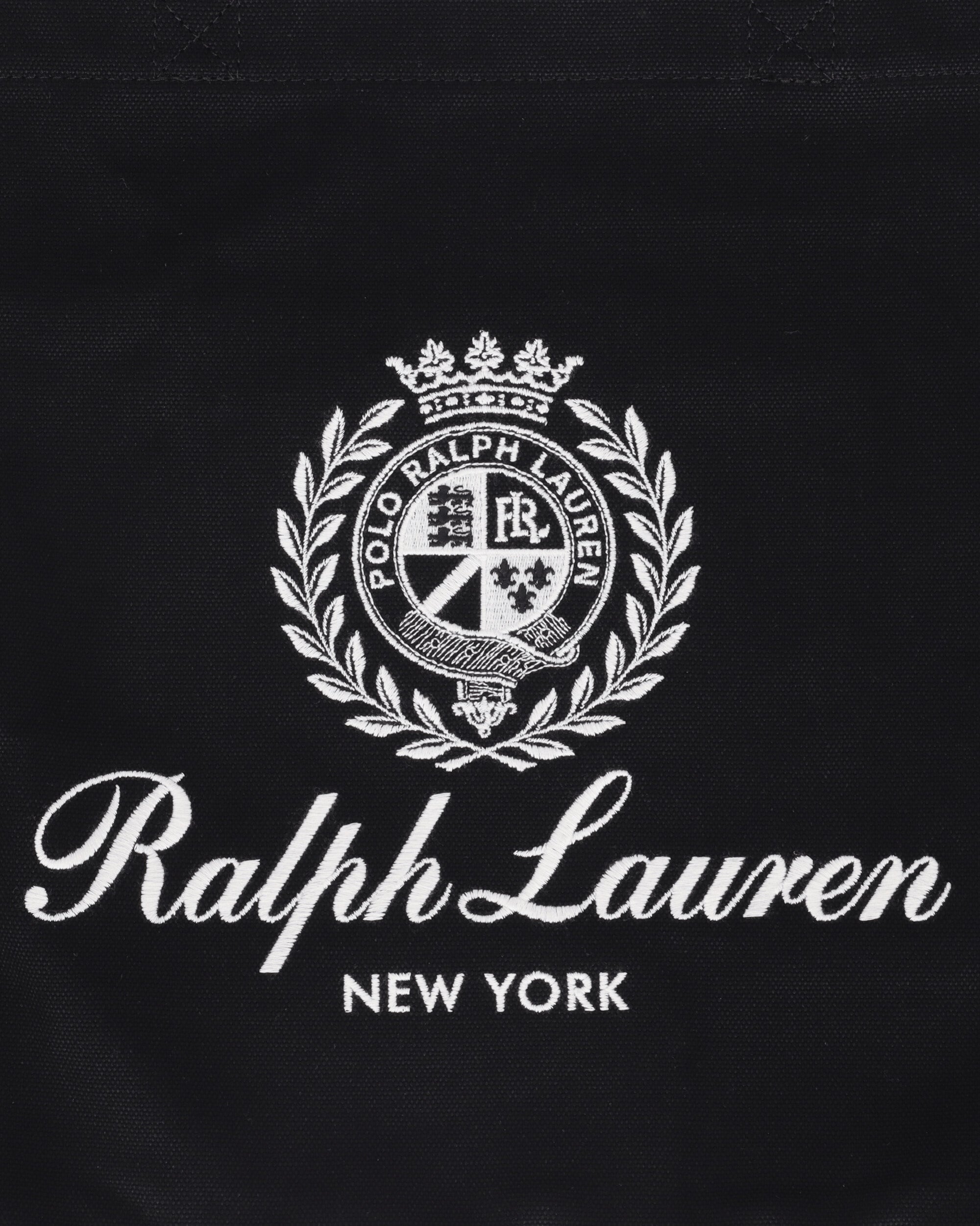 Polo Ralph Lauren Logo Tote Tote Large Black Bags and Backpacks Tote Bags 405P16989002 BLACK