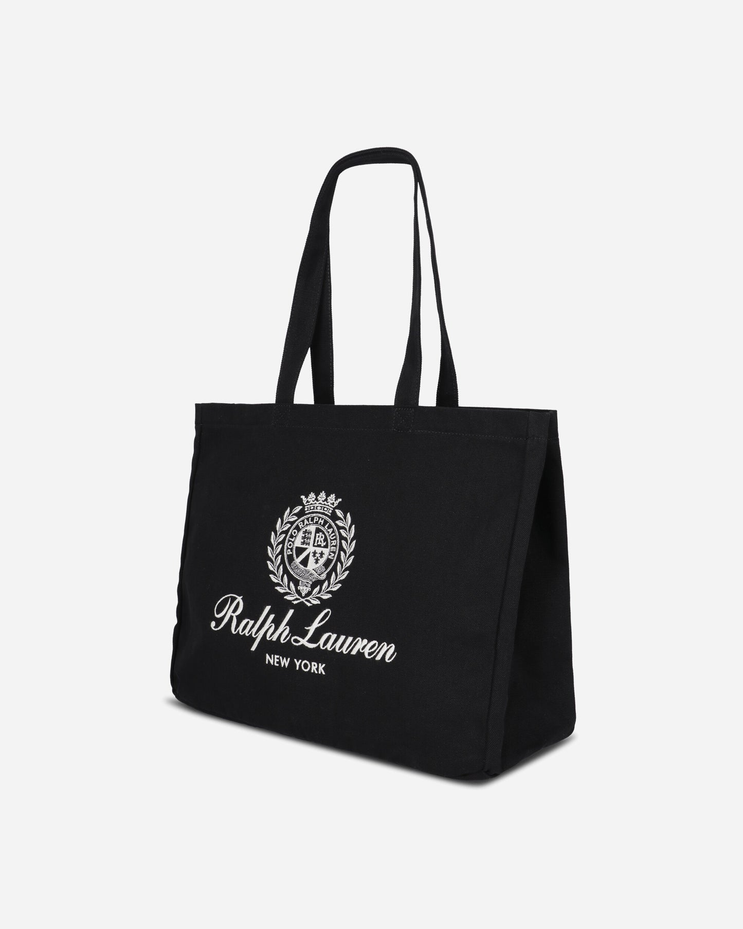 Polo Ralph Lauren Logo Tote Tote Large Black Bags and Backpacks Tote Bags 405P16989002 BLACK