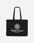 Polo Ralph Lauren Logo Tote Tote Large Black Bags and Backpacks Tote Bags 405P16989002 BLACK