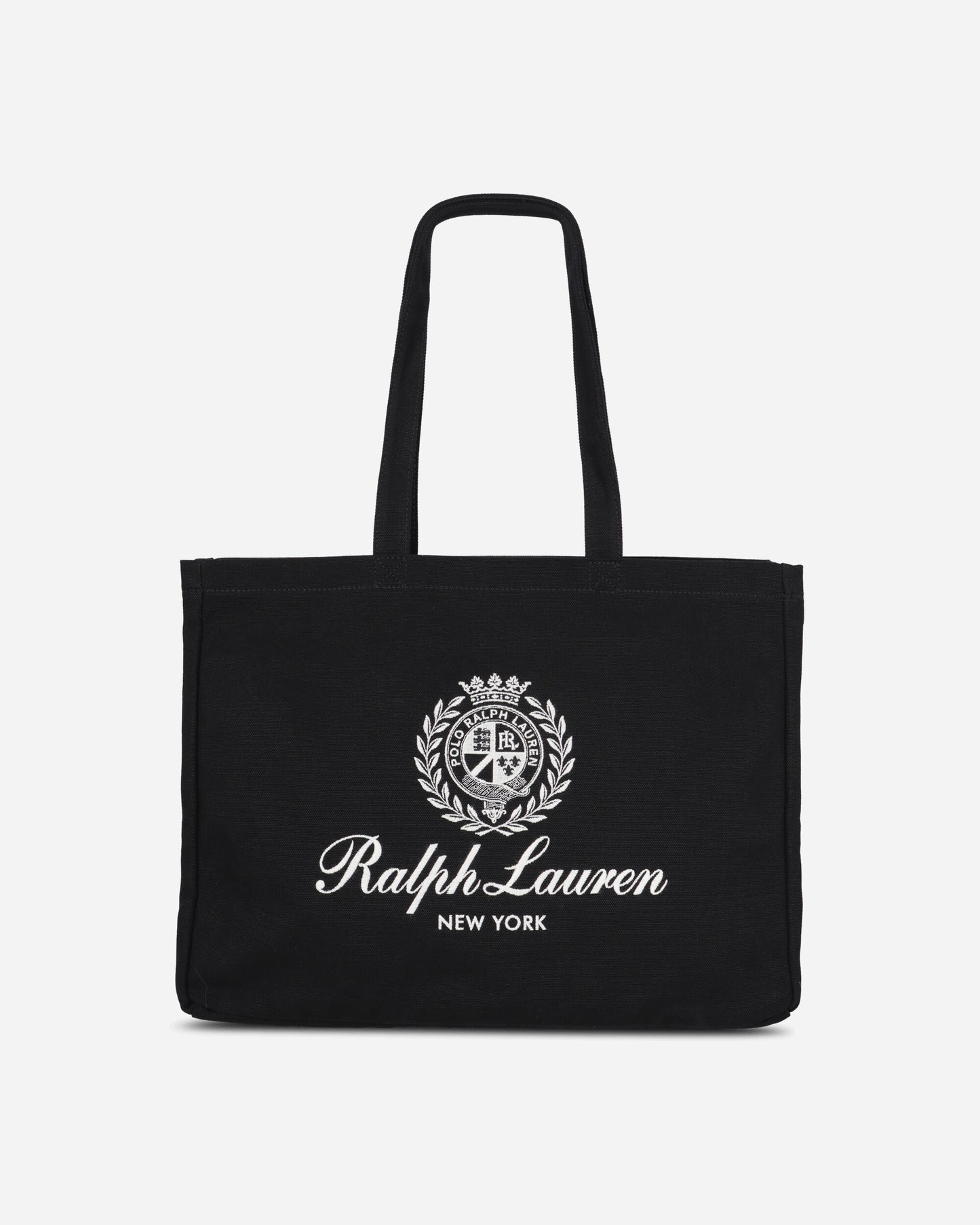 Polo Ralph Lauren Logo Tote Tote Large Black Bags and Backpacks Tote Bags 405P16989002 BLACK
