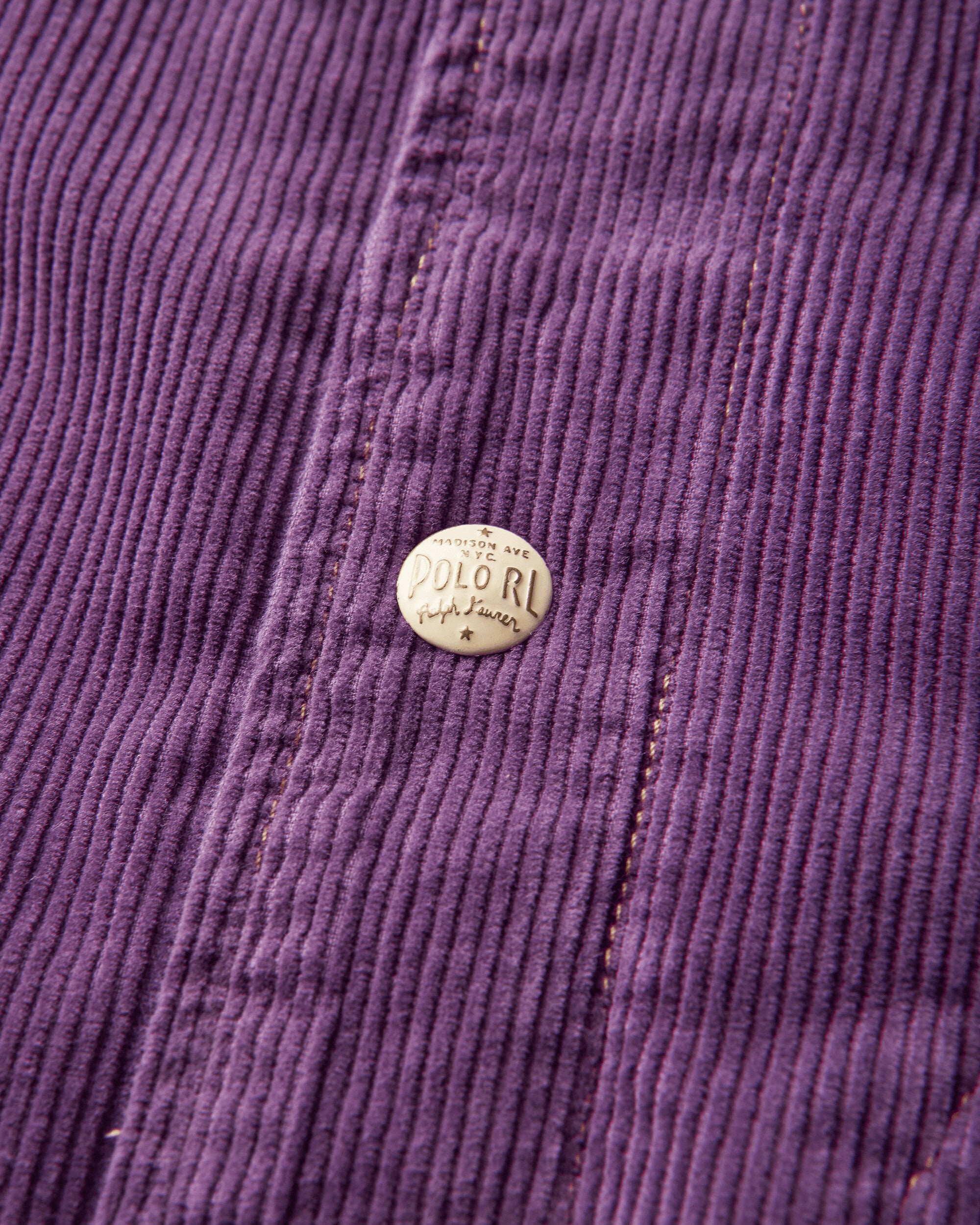 Polo Ralph Lauren Woven Bomber Jacket New Violet Washed Coats and Jackets Bomber Jackets 710B22992001 NWVLTWSHD
