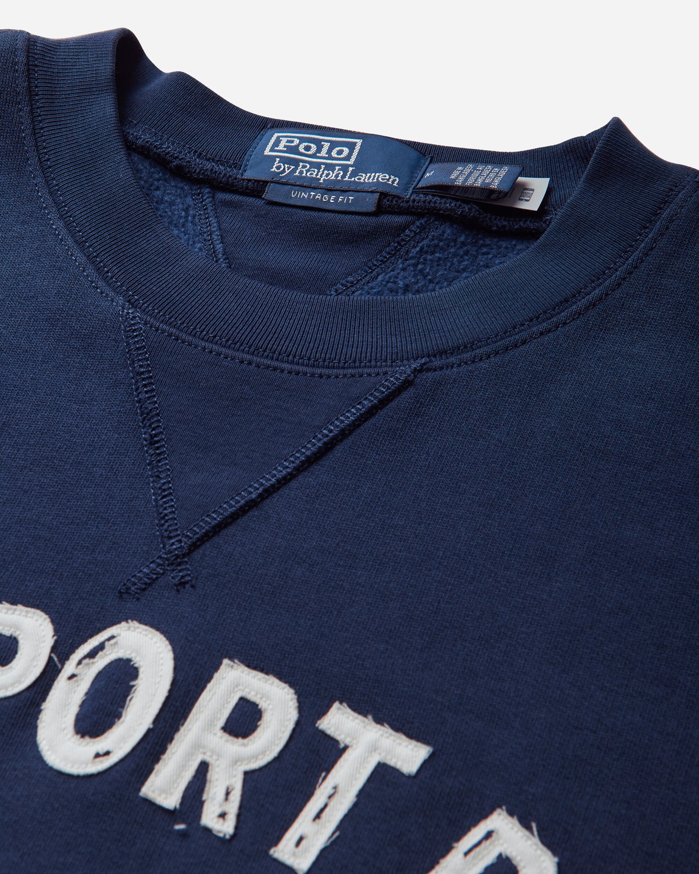 Polo Ralph Lauren Knit Sweatshirt Blue Sweatshirts Crewneck KNIT-SWEATSHIRT BLUE