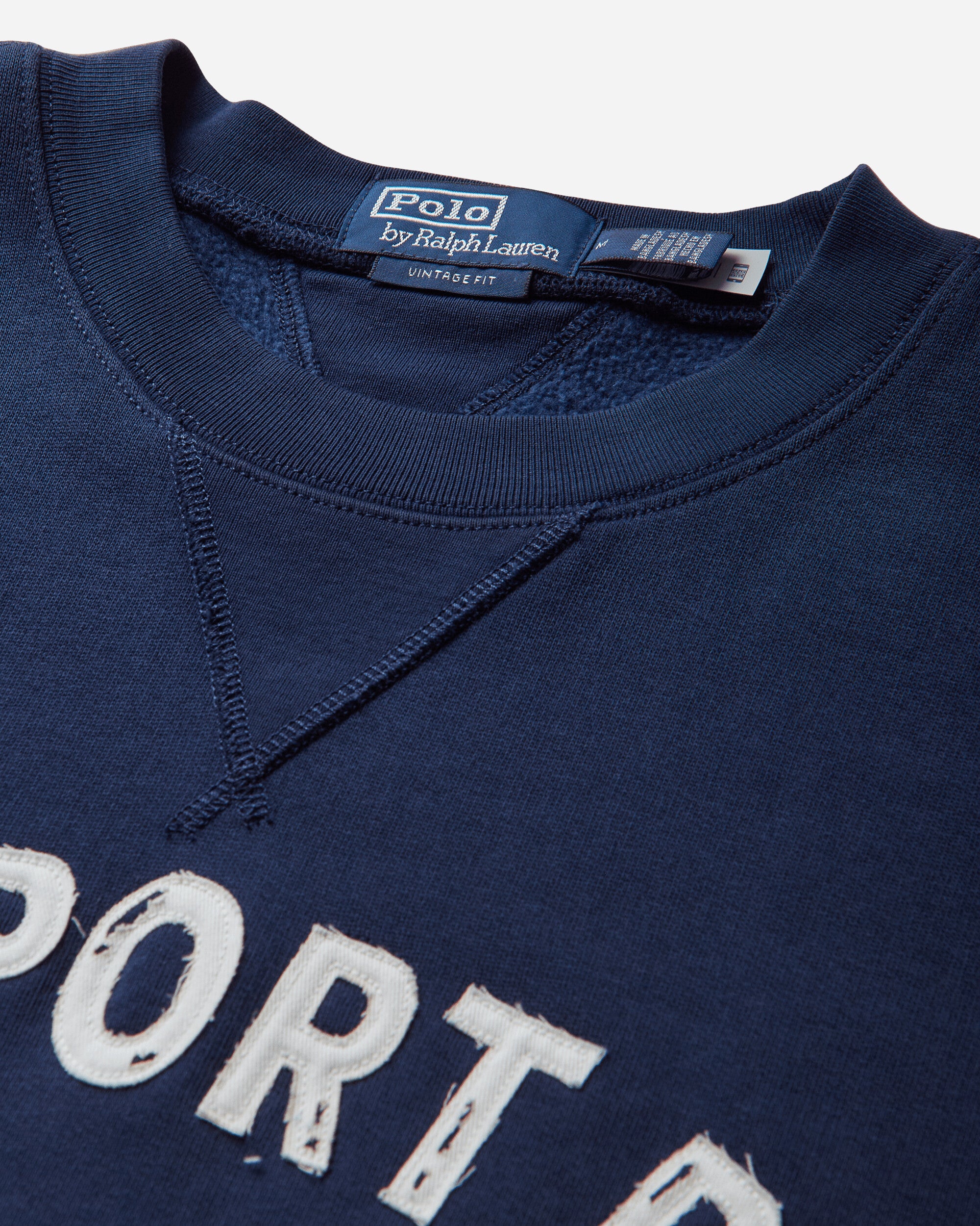 Polo Ralph Lauren Knit Sweatshirt Blue Sweatshirts Crewneck KNIT-SWEATSHIRT BLUE