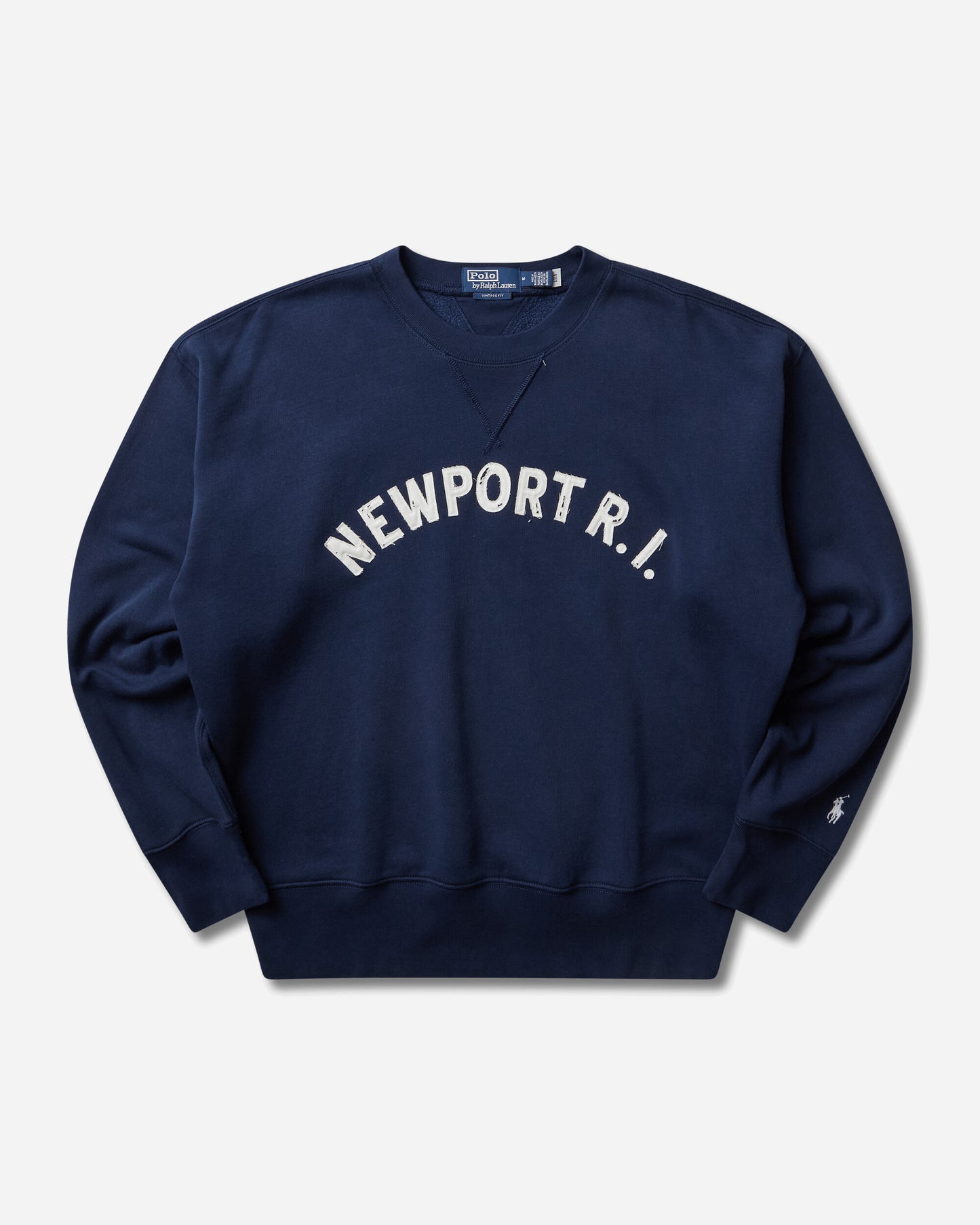 Polo Ralph Lauren Knit Sweatshirt Blue Sweatshirts Crewneck KNIT-SWEATSHIRT BLUE