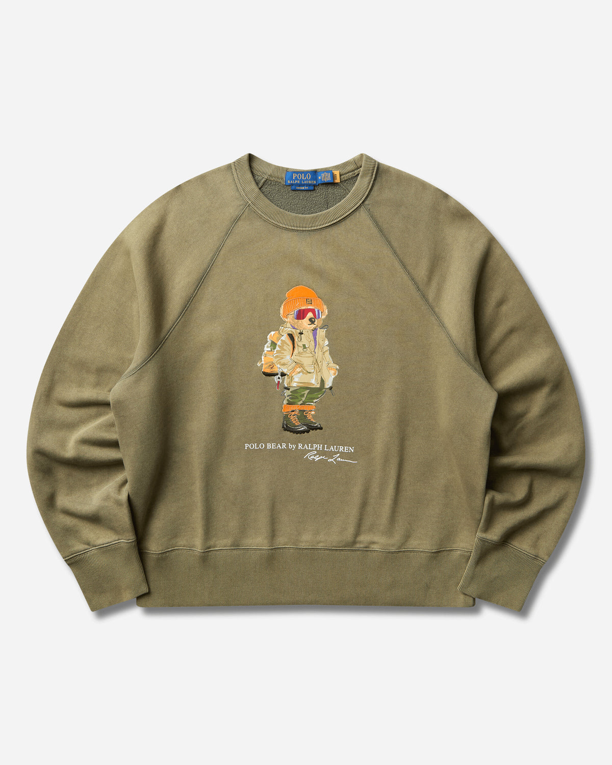 Polo Ralph Lauren Knit Sweatshirt Cruise Olive Sweatshirts Crewneck 710B28795001 CRSOLIV