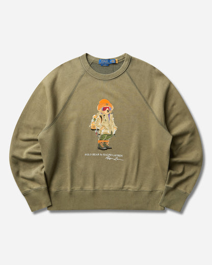 Polo Ralph Lauren Knit Sweatshirt Cruise Olive Sweatshirts Crewneck 710B28795001 CRSOLIV