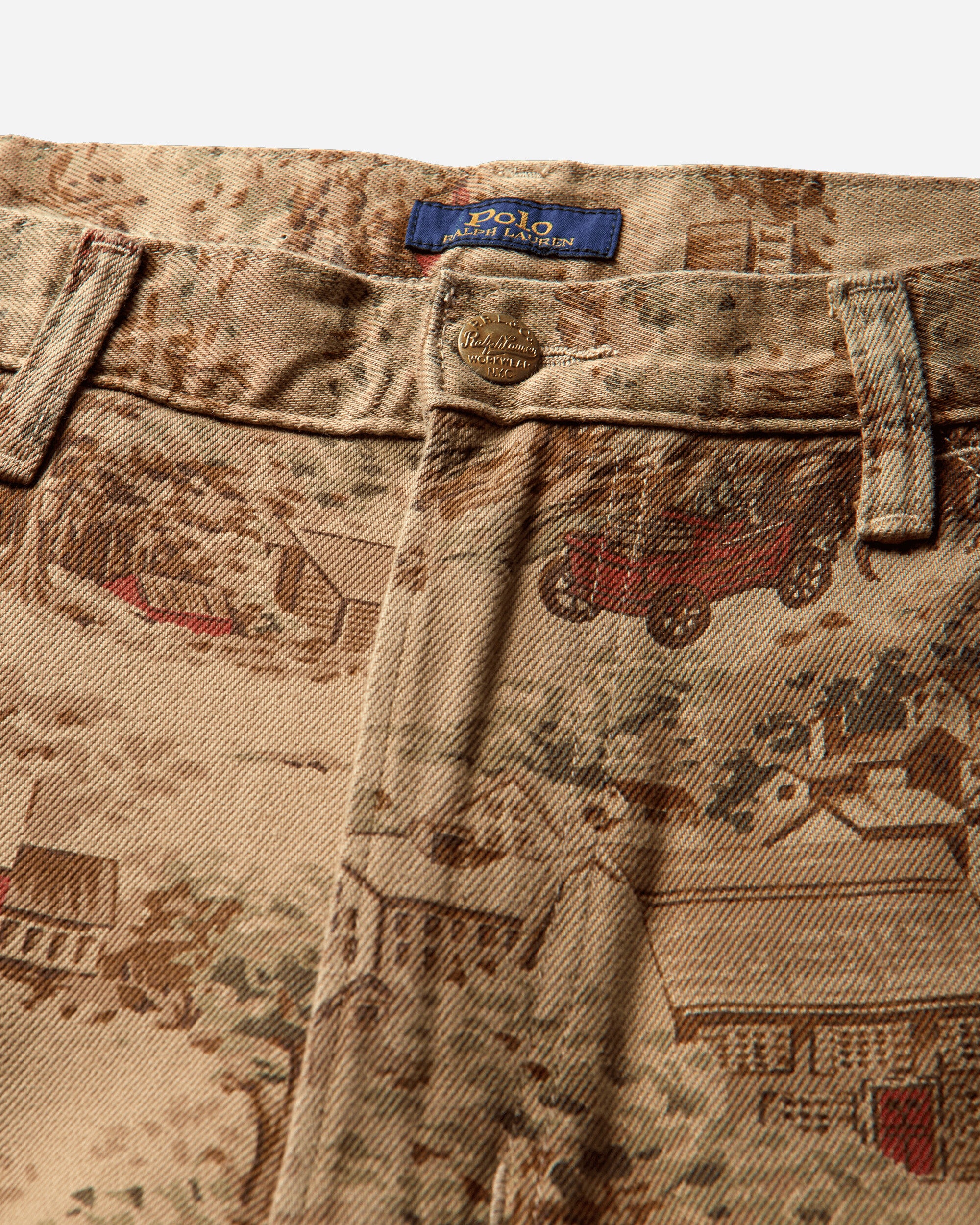 Polo Ralph Lauren Woven Pants North Row Pants Denim 710B22600001 NRTHROW