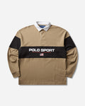 Polo Ralph Lauren Knit Rugby Pullover Rl Khaki/Black Boot T-Shirts Polo REF! RL KHAKI