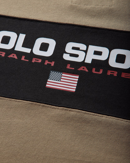 Polo Ralph Lauren Knit Rugby Pullover Rl Khaki/Black Boot T-Shirts Polo REF! RL KHAKI