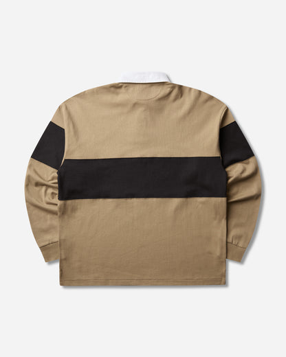 Polo Ralph Lauren Knit Rugby Pullover Rl Khaki/Black Boot T-Shirts Polo REF! RL KHAKI