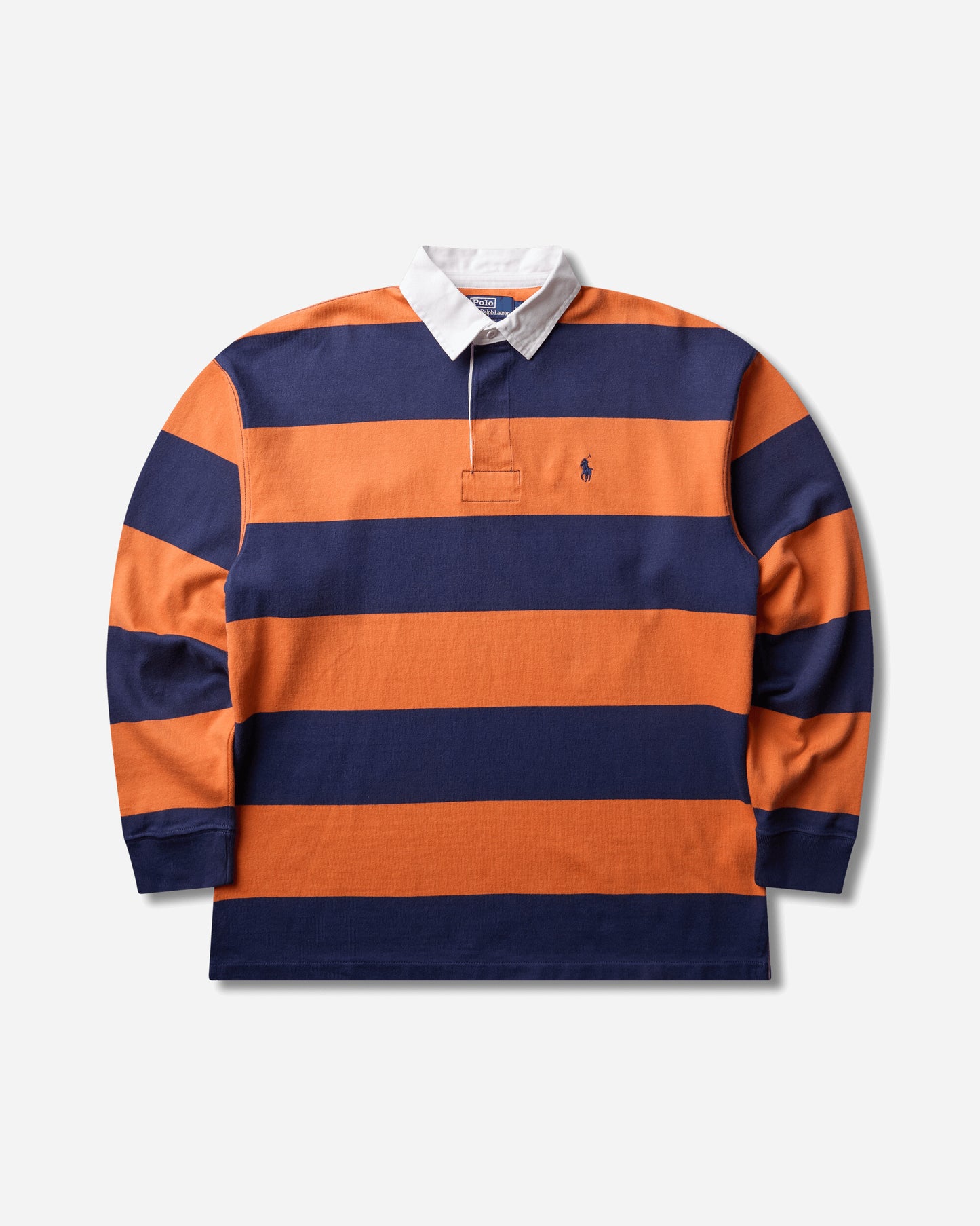 Polo Ralph Lauren Knit Rugby Pullover Kona Ornge/Drk Cblt T-Shirts Polo 710B26240001 KNORNG