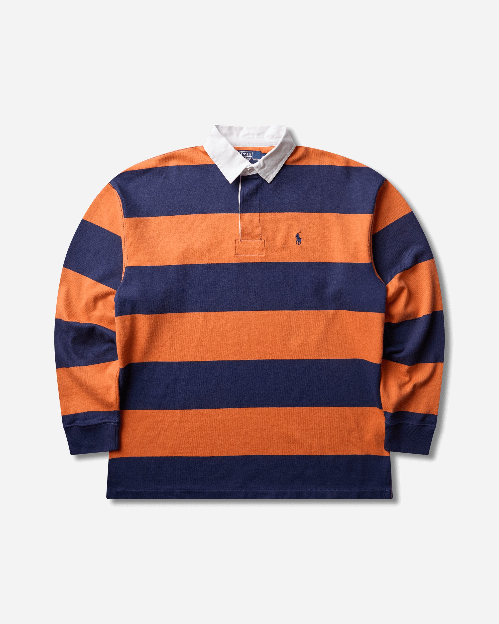 Polo Ralph Lauren Knit Rugby Pullover Kona Ornge/Drk Cblt T-Shirts Polo 710B26240001 KNORNG