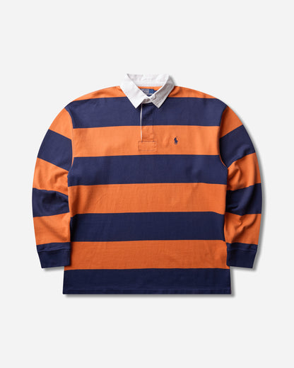 Polo Ralph Lauren Knit Rugby Pullover Kona Ornge/Drk Cblt T-Shirts Polo 710B26240001 KNORNG