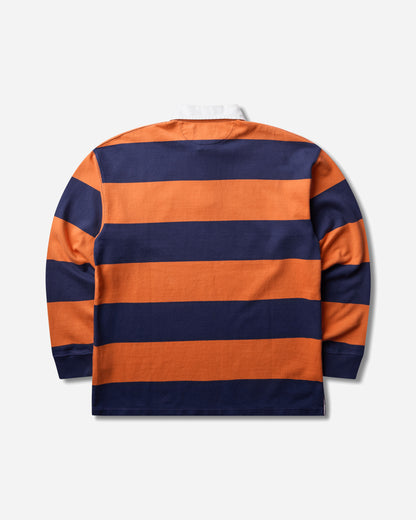 Polo Ralph Lauren Knit Rugby Pullover Kona Ornge/Drk Cblt T-Shirts Polo 710B26240001 KNORNG