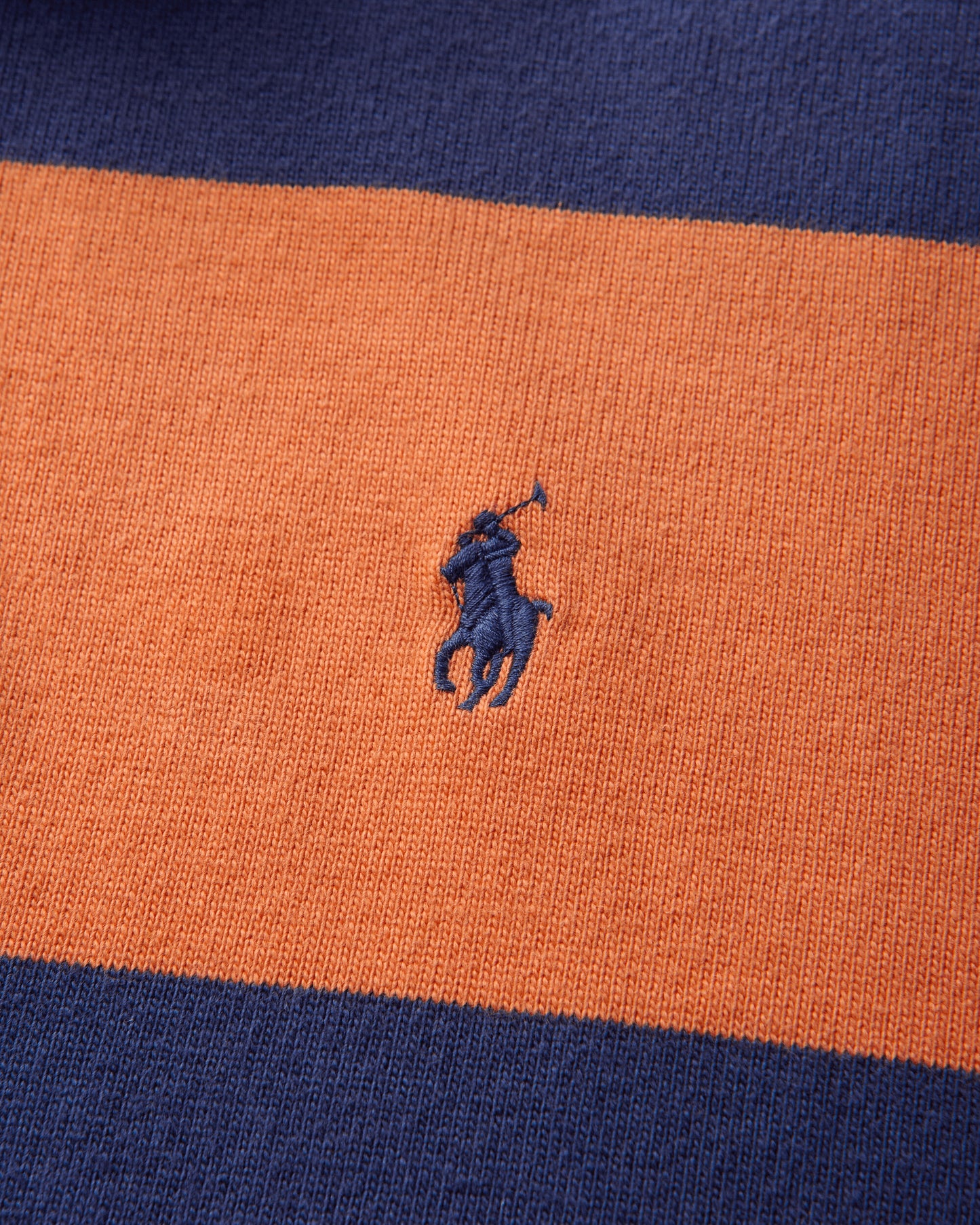 Polo Ralph Lauren Knit Rugby Pullover Kona Ornge/Drk Cblt T-Shirts Polo 710B26240001 KNORNG