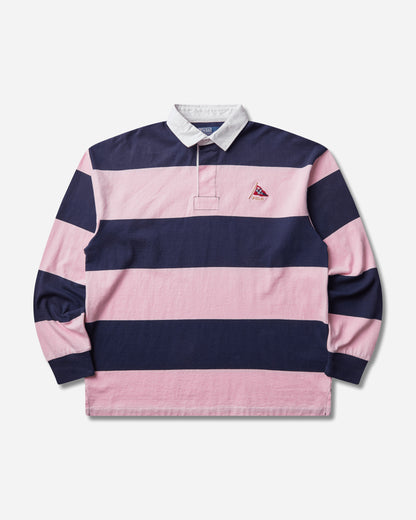 Polo Ralph Lauren Knit Rugby Pullover Pink T-Shirts Polo KNIT-RUGBY-PULLOVER PINK
