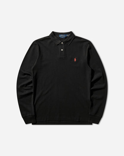 Polo Ralph Lauren Lskcslimm2 Long Sleeve 20 1 Mesh Black T-Shirts Polo LSKCSLIMM2 BLK